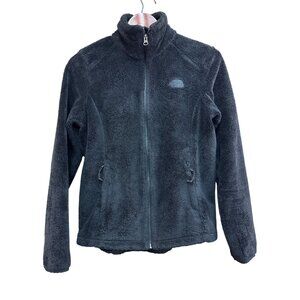 The North Face Womens Black Osito Fleece Full Zip Jacket XS